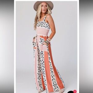 Serendipity Animal Print Jumpsuit